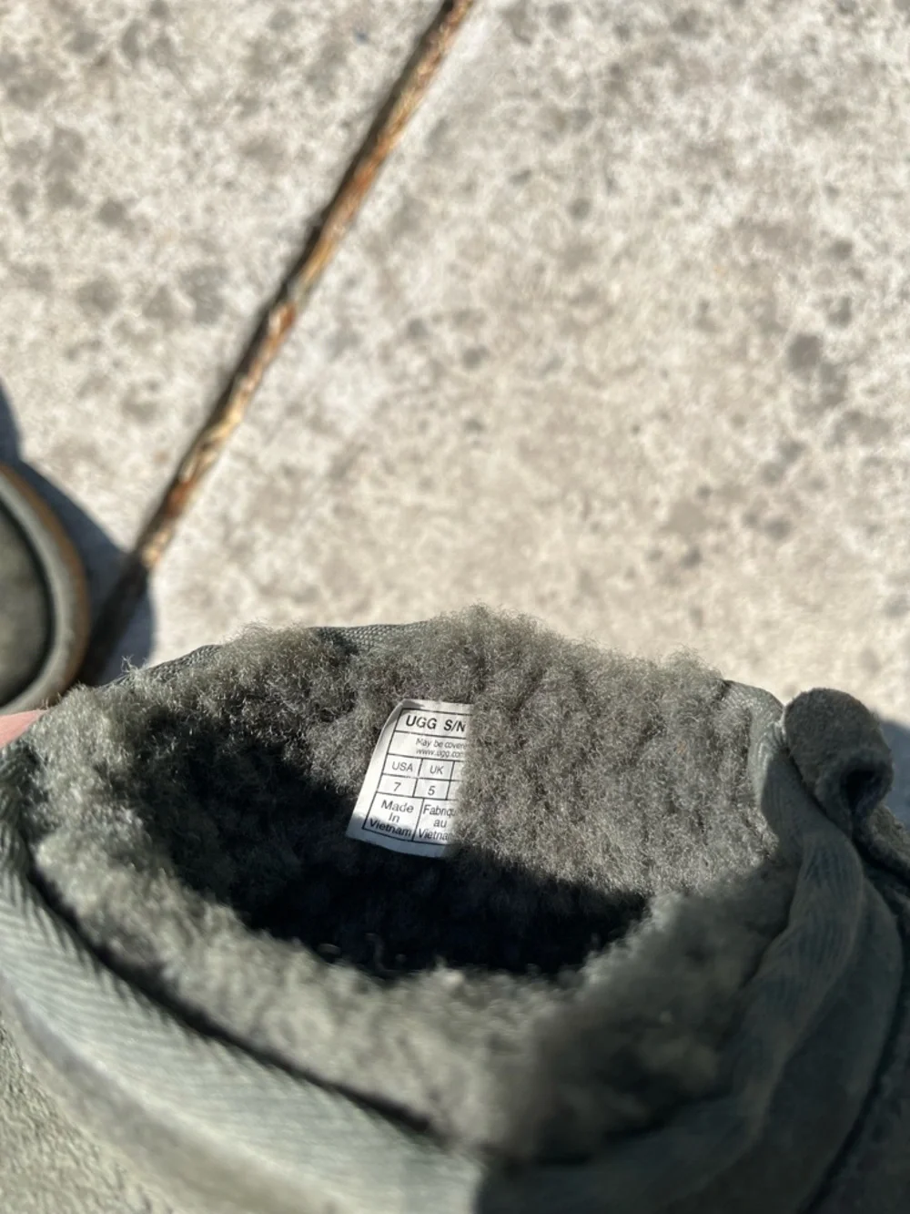 UGG Women’s Ultra Mini Boots in Gray